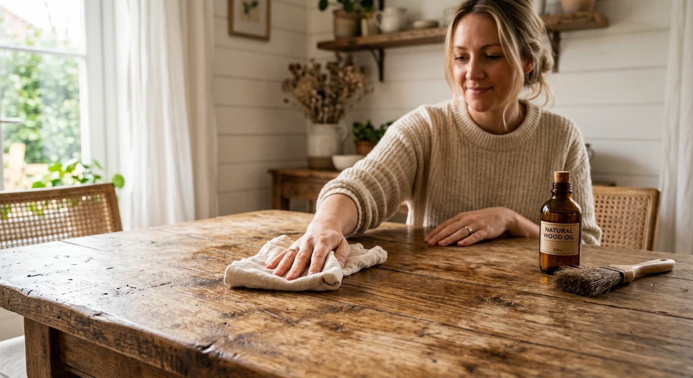 Caring for your farmhouse table
